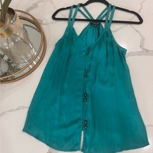 Naked Zebra Women’s Teal Top - Size Small